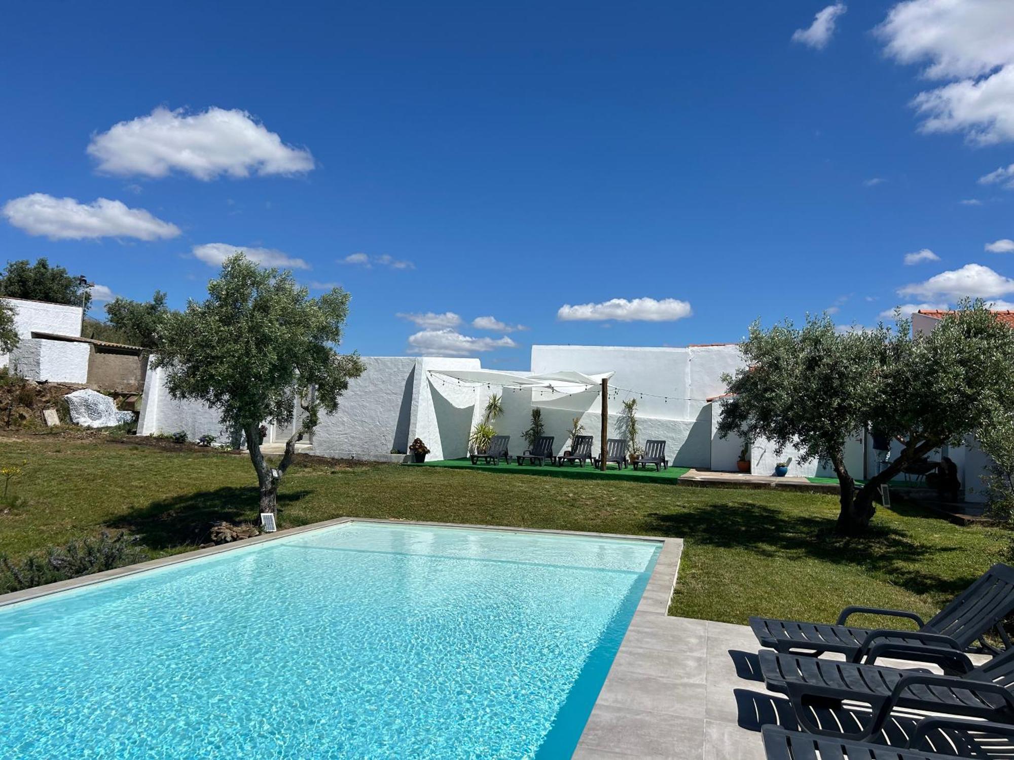 Monte Da Alameda - Piscina Aquecida Villa Santa Luzia  Eksteriør billede